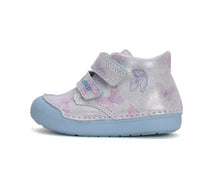 D.D.Step pantofi fete 20-25 Silver cu fluturasi