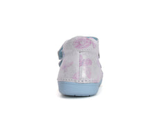 D.D.Step pantofi fete 20-25 Silver cu fluturasi