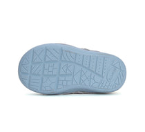 D.D.Step pantofi fete 20-25 Silver cu fluturasi