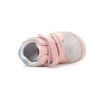 D.D.Step pantofi fete Barefoot 20-25 Champagne cu briosa