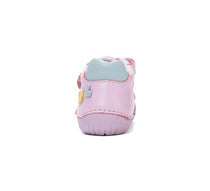 D.D.Step pantofi fete Barefoot 20-25 Daisy Pink cu pasare