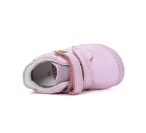 D.D.Step pantofi fete Barefoot 20-25 Daisy Pink cu pasare