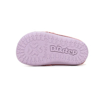 D.D.Step pantofi fete Barefoot 20-25 Daisy Pink cu pasare