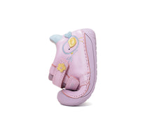 D.D.Step pantofi fete Barefoot 20-25 Daisy Pink cu pasare