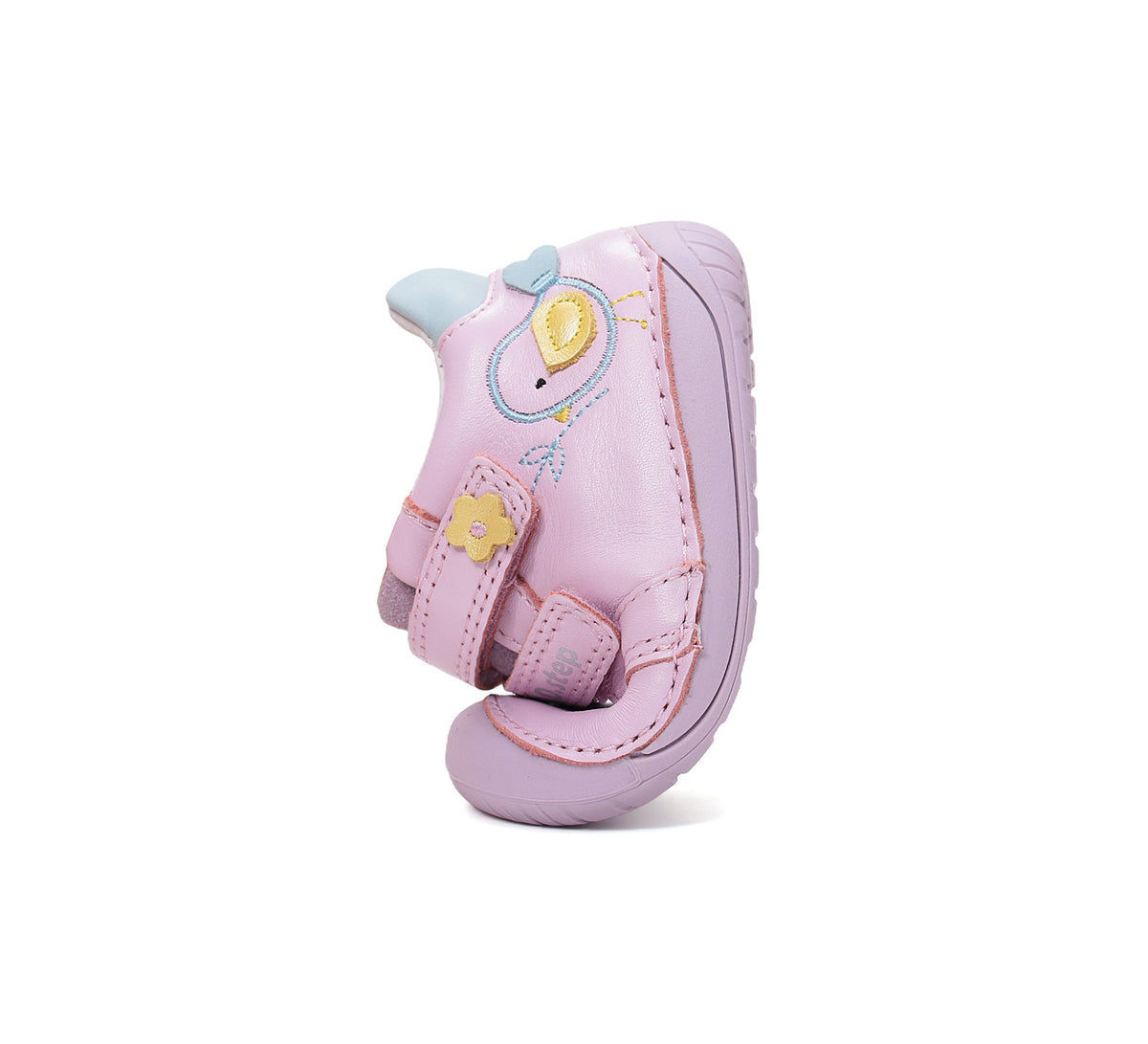 D.D.Step pantofi fete Barefoot 20-25 Daisy Pink cu pasare