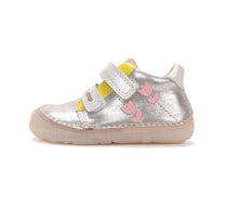 D.D.Step pantofi fete Barefoot 20-31 Gold cu lalea