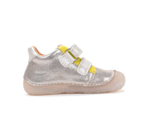 D.D.Step pantofi fete Barefoot 20-31 Gold cu lalea