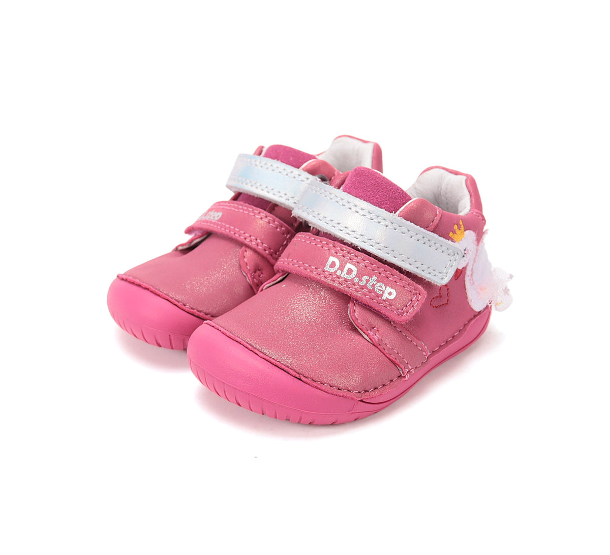 D.D.Step lány cipő Barefoot 20-25 Hot Pink hattyúval Fő kép