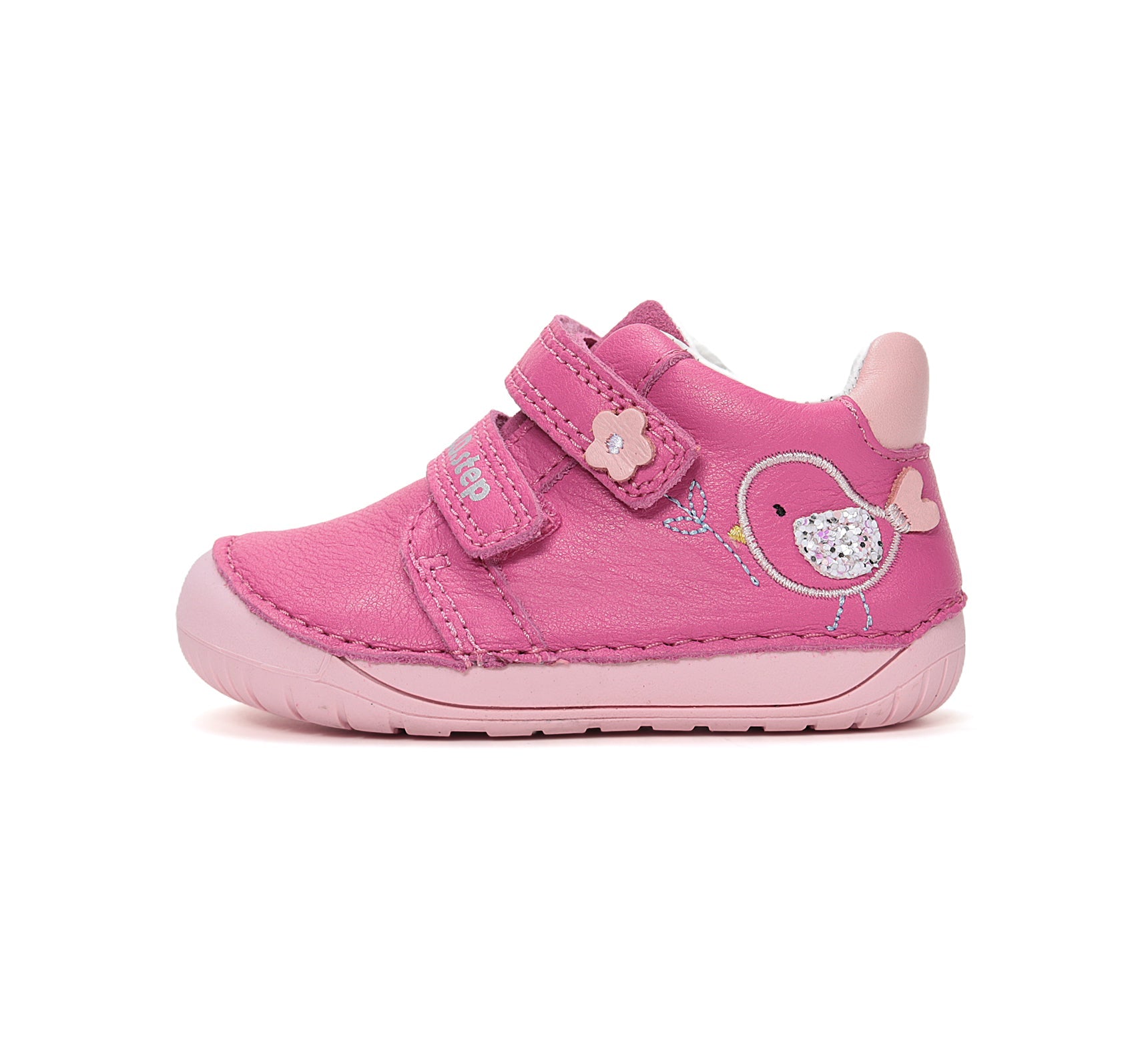 D.D.Step barefoot lány cipő 20-25 Hot Pink madárral Másodlagos kép
