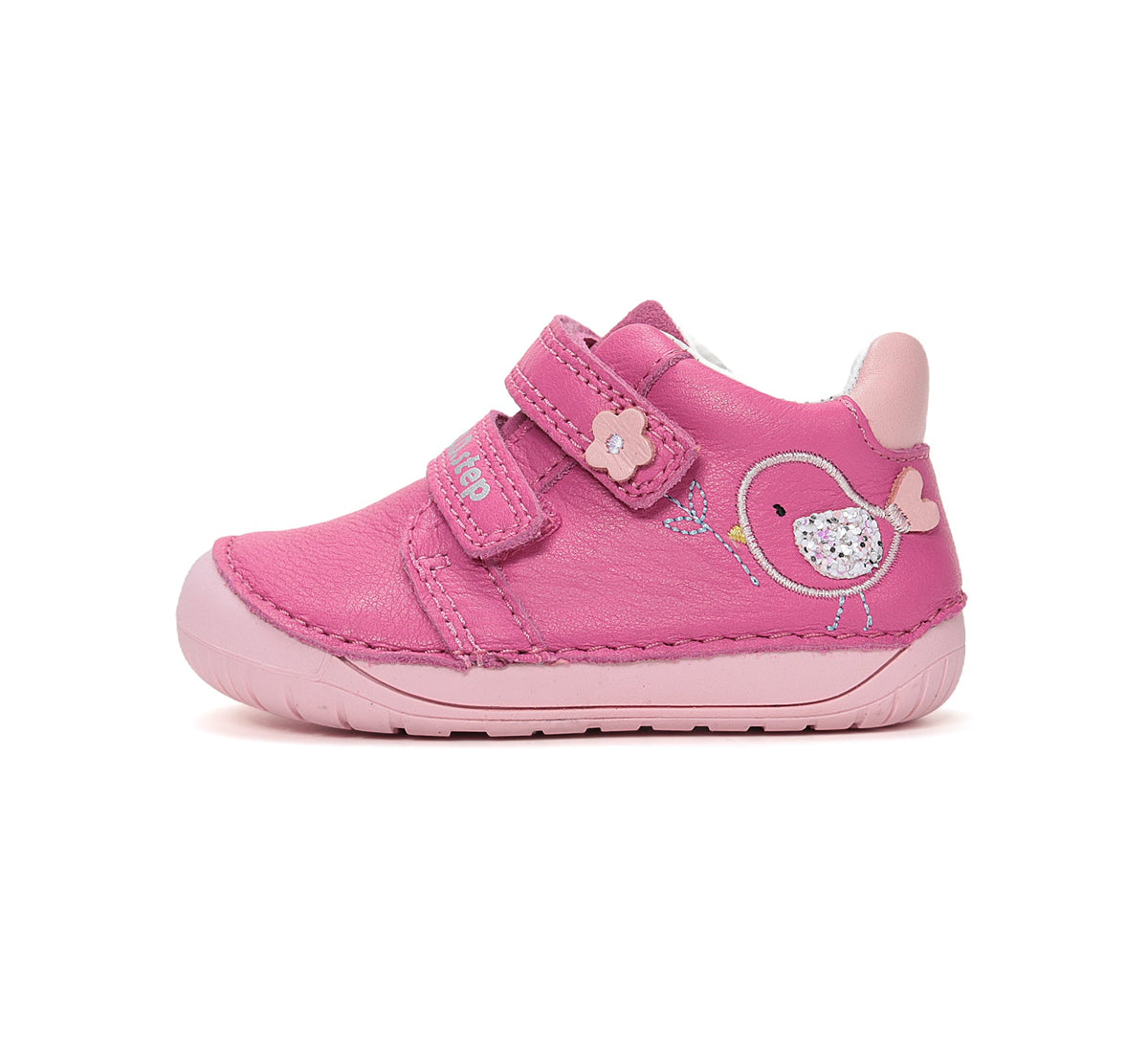 D.D.Step barefoot lány cipő 20-25 Hot Pink madárral