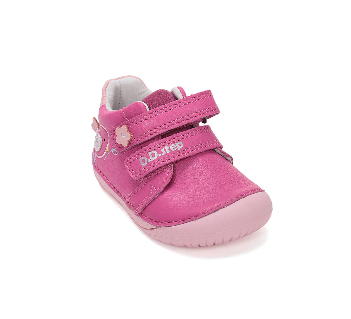 D.D.Step barefoot lány cipő 20-25 Hot Pink madárral
