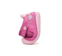 D.D.Step barefoot lány cipő 20-25 Hot Pink madárral