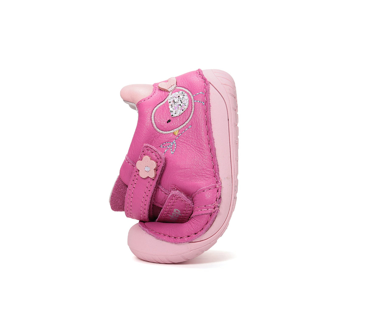 D.D.Step barefoot lány cipő 20-25 Hot Pink madárral