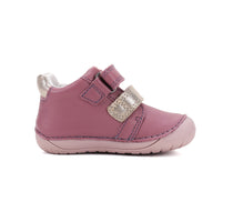 D.D.Step pantofi fete Barefoot 20-25 Raspberry cu bufnita