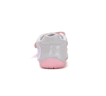 D.D.Step pantofi fete Barefoot 20-25 Silver cu lebada