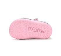 D.D.Step pantofi fete Barefoot 20-25 Silver cu lebada