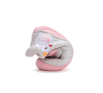D.D.Step pantofi fete Barefoot 20-25 Silver cu lebada