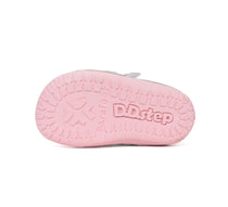 D.D.Step pantofi fete Barefoot 20-25 Silver cu pasare