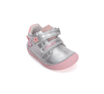 D.D.Step pantofi fete Barefoot 20-25 Silver cu pasare
