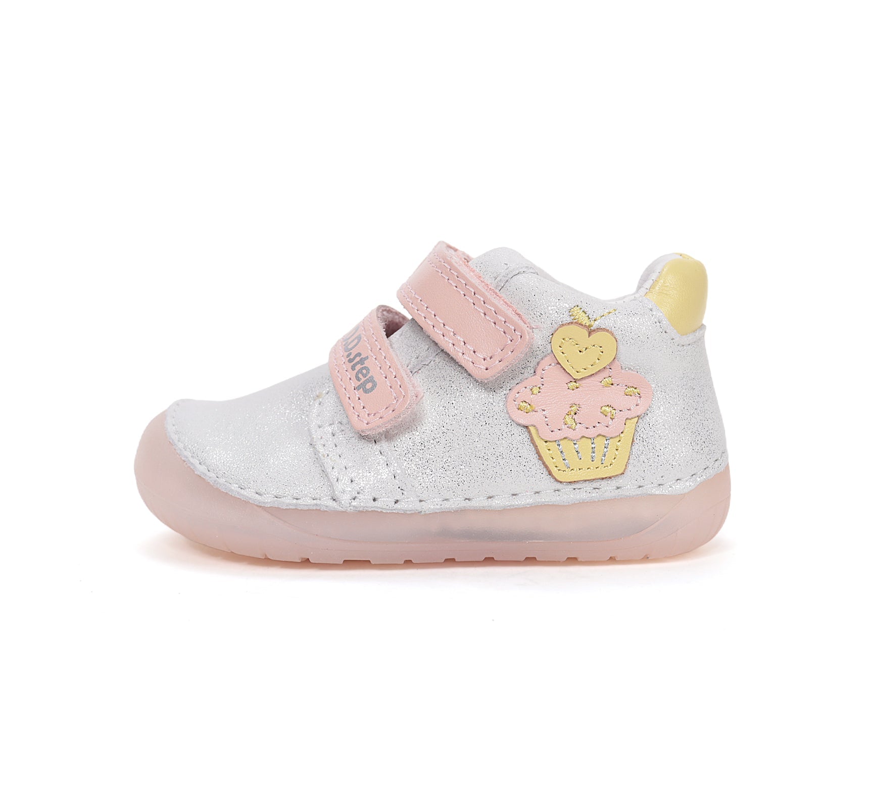 D.D.Step pantofi fete Barefoot 20-25 White cu briosa Imagine secundară a produsului