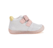 D.D.Step pantofi fete Barefoot 20-25 White cu briosa