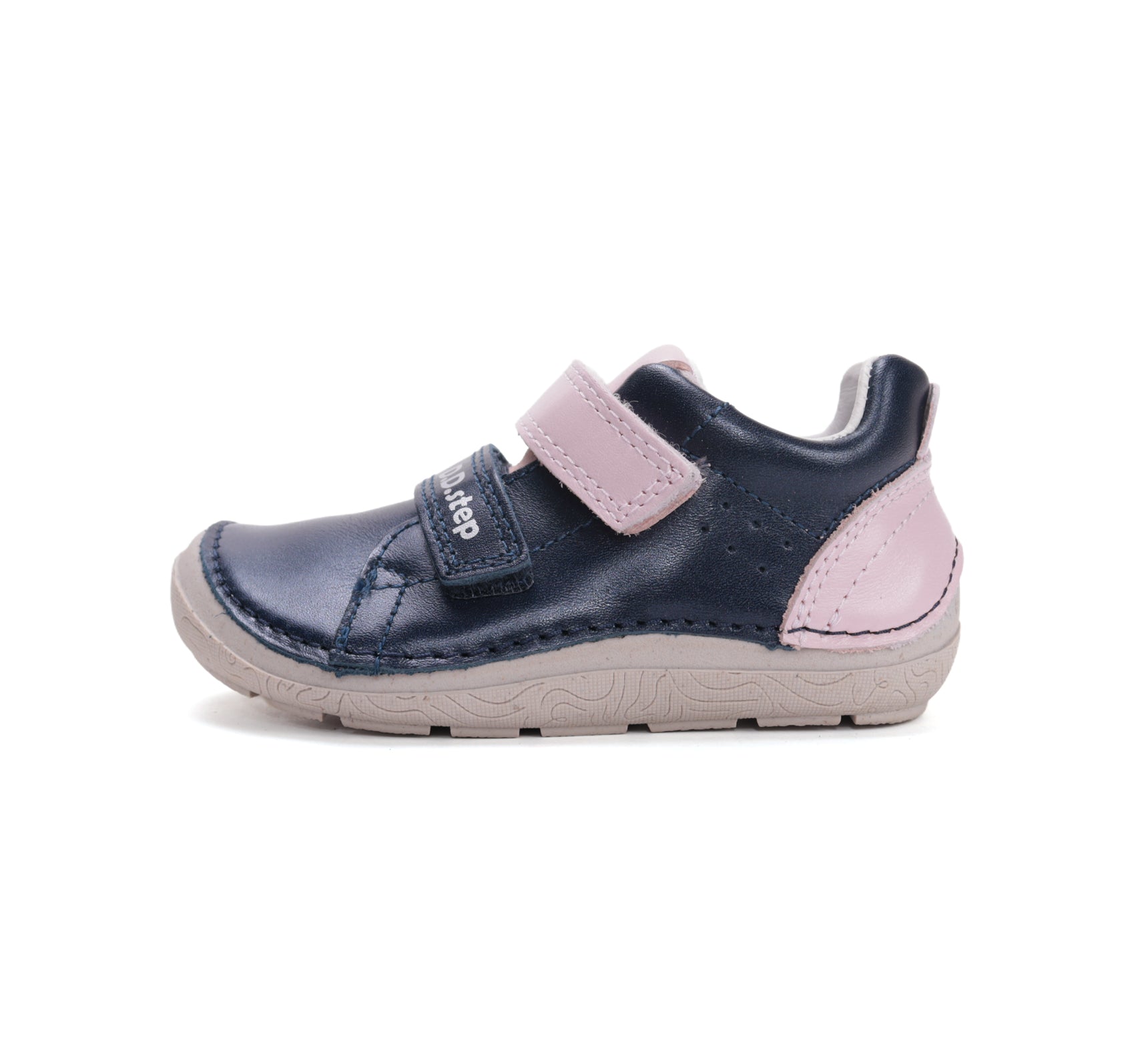 D.D.Step pantofi fete Barefoot 22-27 Royal Blue combinat Imagine secundară a produsului