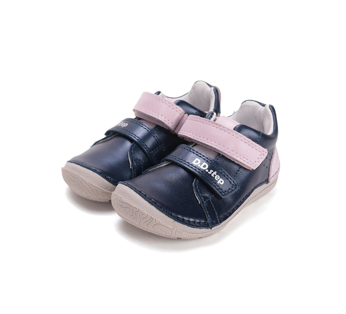 D.D.Step pantofi fete Barefoot 22-27 Royal Blue combinat Imagine principală a produsului