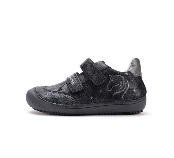 D.D.Step pantofi fete Barefoot 25-30 Black cu calut