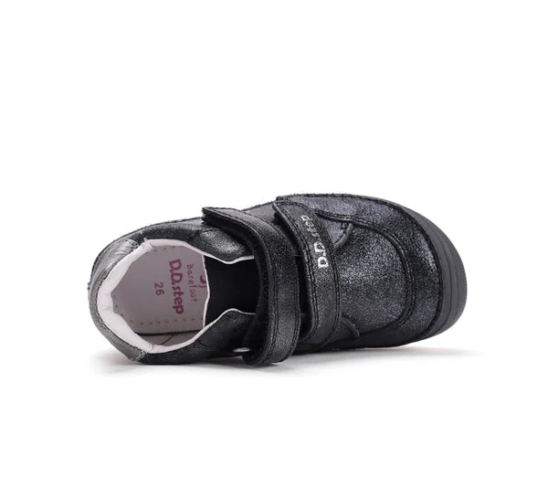 D.D.Step pantofi fete Barefoot 25-30 Black cu calut