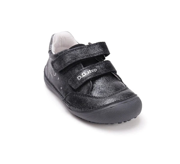 D.D.Step pantofi fete Barefoot 25-30 Black cu calut