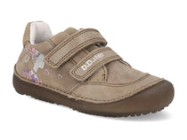 D.D.Step pantofi fete Barefoot cu talpa fluorescenta 25-30 Cream cu fetita