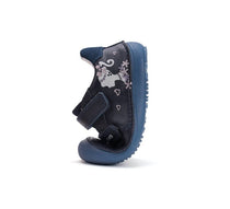 D.D.Step pantofi fete Barefoot cu talpa fluorescenta 25-30 Royal Blue cu fetita