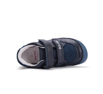 D.D.Step pantofi fete Barefoot cu talpa fluorescenta 25-30 Royal Blue cu fetita