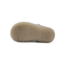 D.D.Step pantofi fete Barefoot cu talpa fluorescenta 26-31 Champagne cu zana