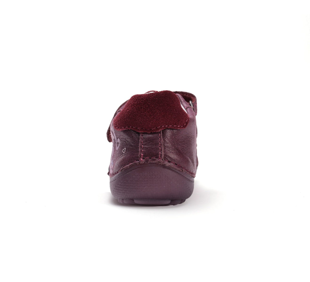 D.D.Step pantofi fete Barefoot cu talpa fluorescenta 26-31 Raspberry cu fetita