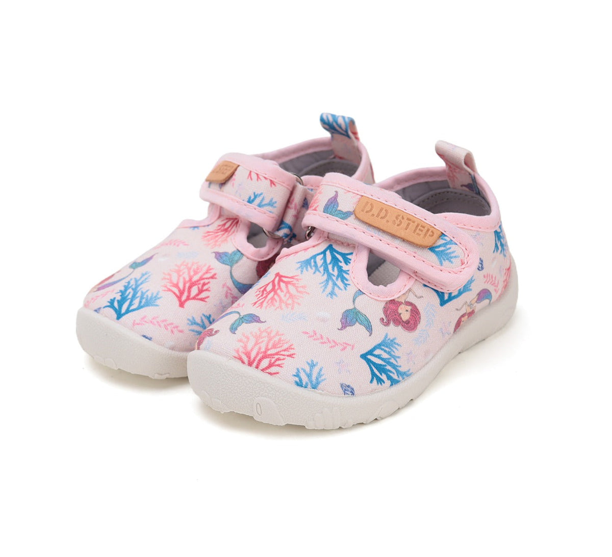 D.D.Step pantofi fete Barefoot de interior 20-25 Baby Pink Ariel Imagine principală a produsului