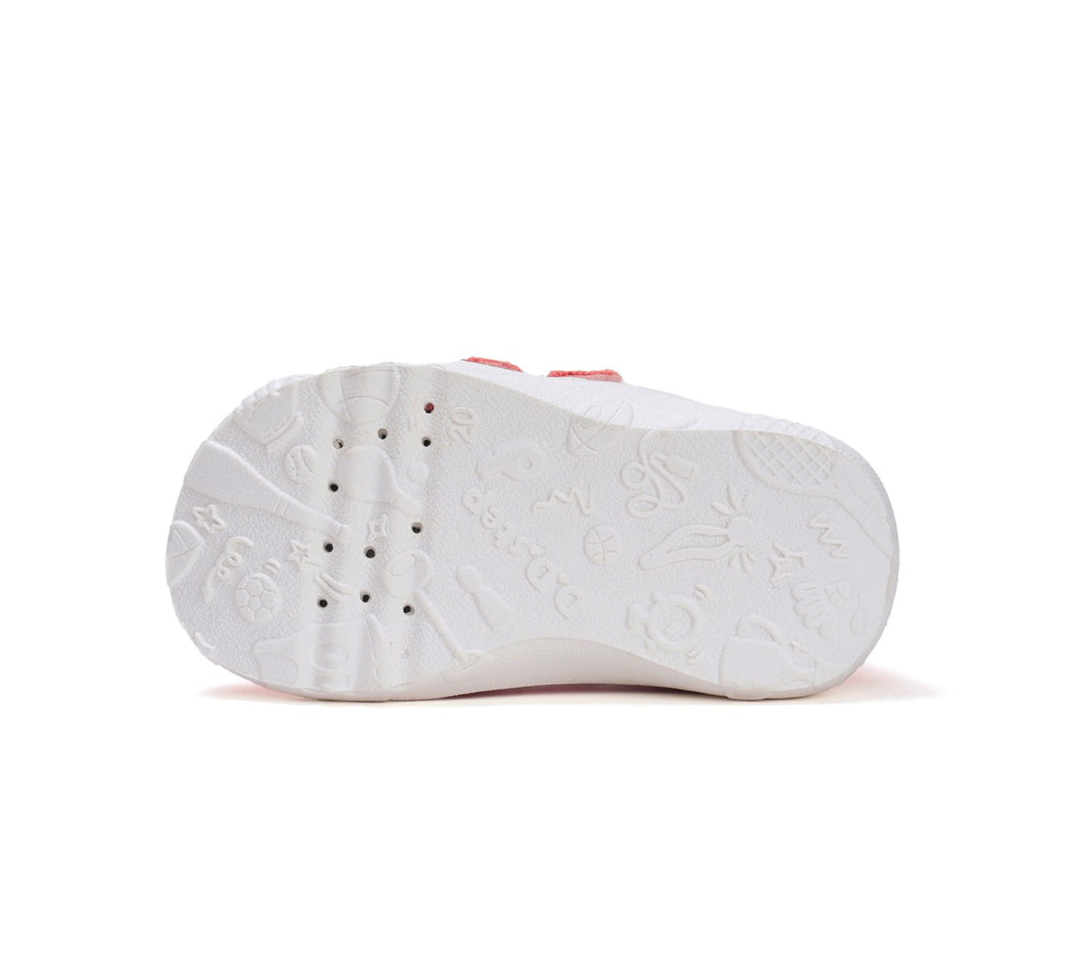 D.D.Step pantofi fete Barefoot de interior 20-25 Pink cu norisor