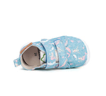D.D.Step pantofi fete Barefoot de interior 20-25 Sky Blue cu sirena