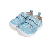 D.D.Step pantofi fete Barefoot de interior 20-25 Sky Blue cu sirena