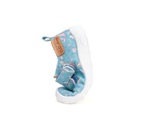 D.D.Step pantofi fete Barefoot de interior 20-25 Sky Blue cu sirena