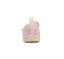 D.D.Step pantofi fete decupati Barefoot de interior din panza 20-31 Baby Pink curcubeu