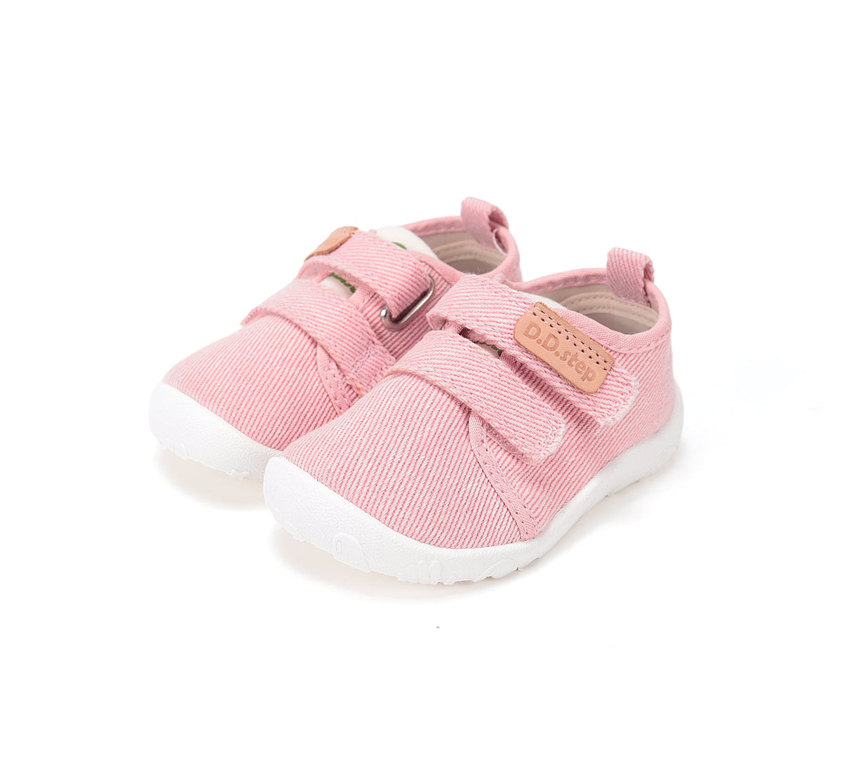 D.D.Step vászon benti cipő lányoknak 20-25 Baby Pink sima