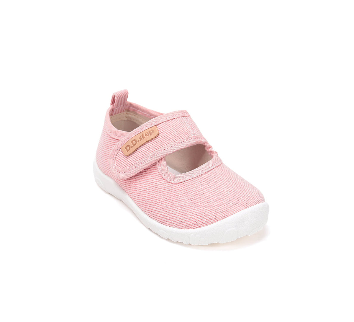 D.D.Step kivágott vászon mezítlábas lány cipő beltérre 26-31 Baby Pink sima