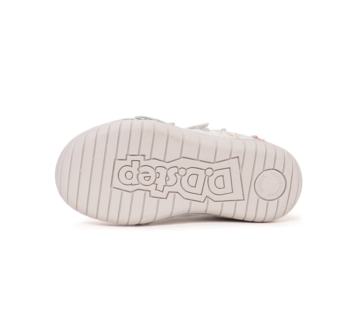 D.D.Step LED-es lánycipő 25-30 Krém unikornisos