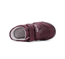 D.D.Step pantofi fete cu LED 25-30 Raspberry cu stelute