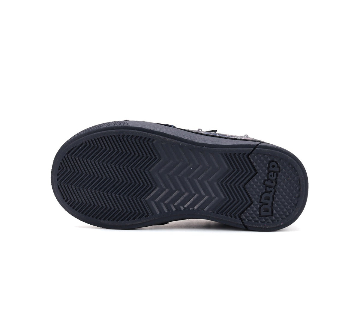 D.D.Step pantofi fete cu LED 25-30 Royal Blue cu stelute