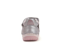 D.D.Step pantofi fete cu scai 19-24 Grey cu argintiu
