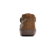 D.D.Step pantofi fete cu scai 20-25 Chocolate cu floricele 
