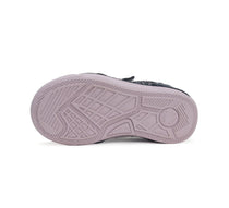 D.D.Step pantofi fete cu scai 25-30 Royal blue cu inimioare