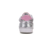 D.D.Step pantofi fete cu scai 31-36 Silver cu roz